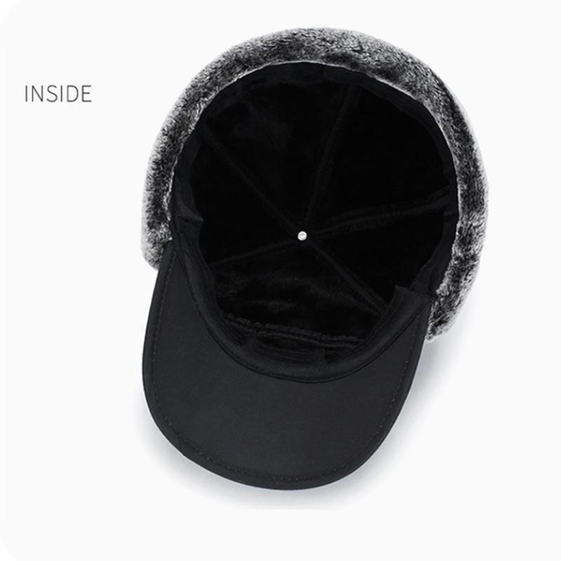 NorthPeak supervarm vindtæt hat med øreklapmaske