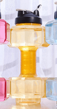 FlexDumbbell-Wasserflasche 550ml – 2-in-1-Fitnessbegleiter für Fitnessstudio-Besucher