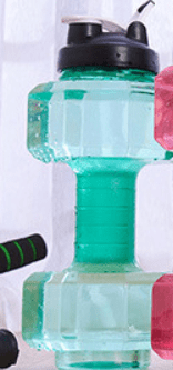 FlexDumbbell-Wasserflasche 550ml – 2-in-1-Fitnessbegleiter für Fitnessstudio-Besucher