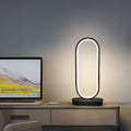 Lampu Meja Oval AstraLume Dengan Kemasan Besi, Padat dan Ramping