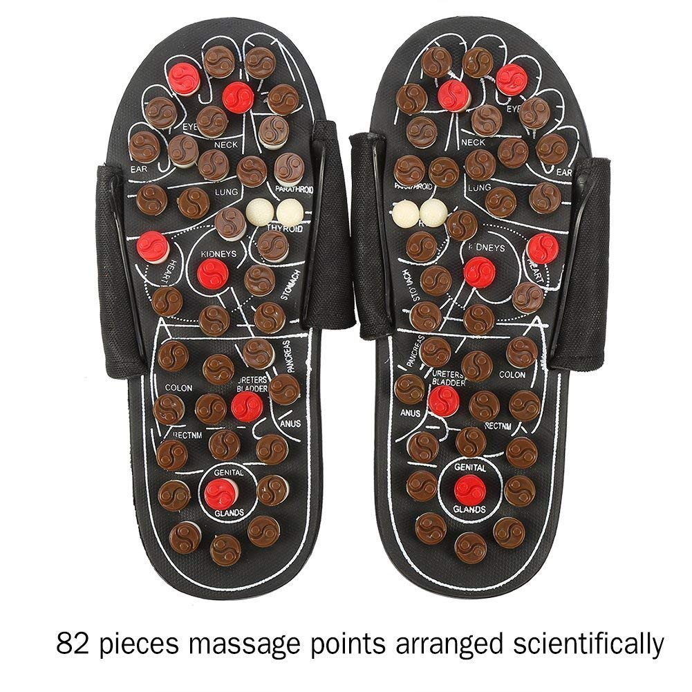 Sandalias de terapia de acupuntura CalmStride juego de un par