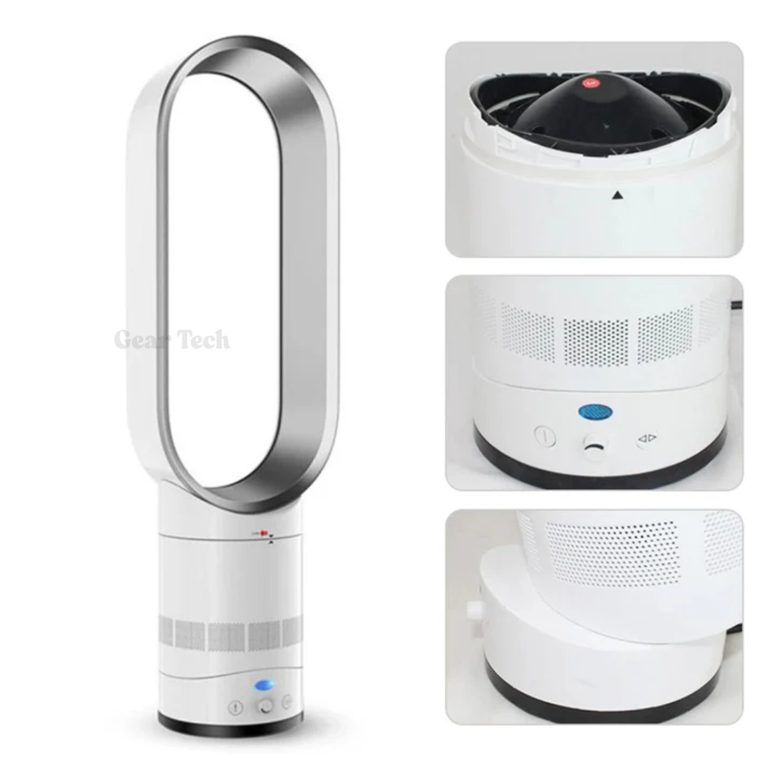 Ventilador sin aspas de 16 pulgadas con control remoto incluido