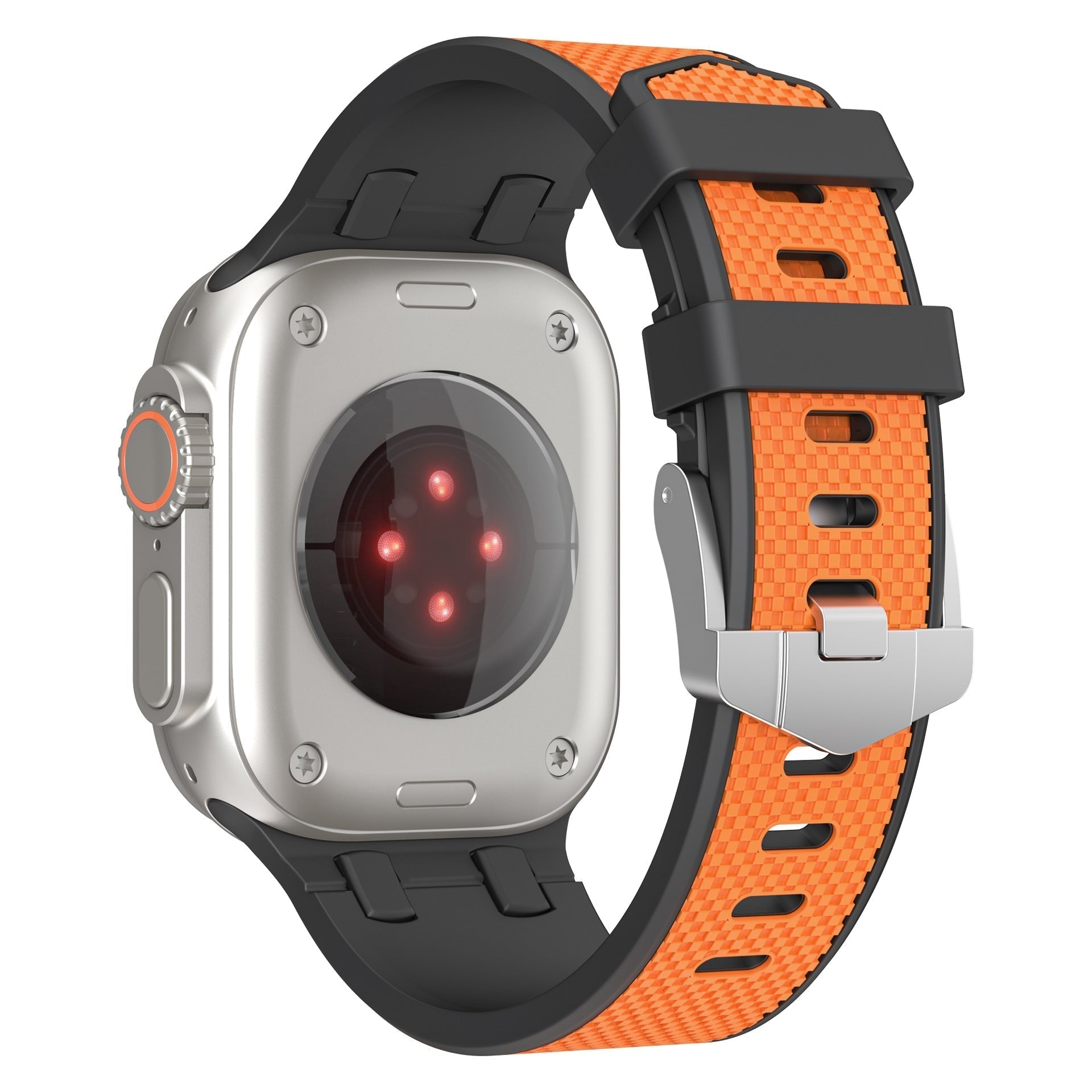 AP siliconen band met dubbele kleurmatching voor Apple Watch