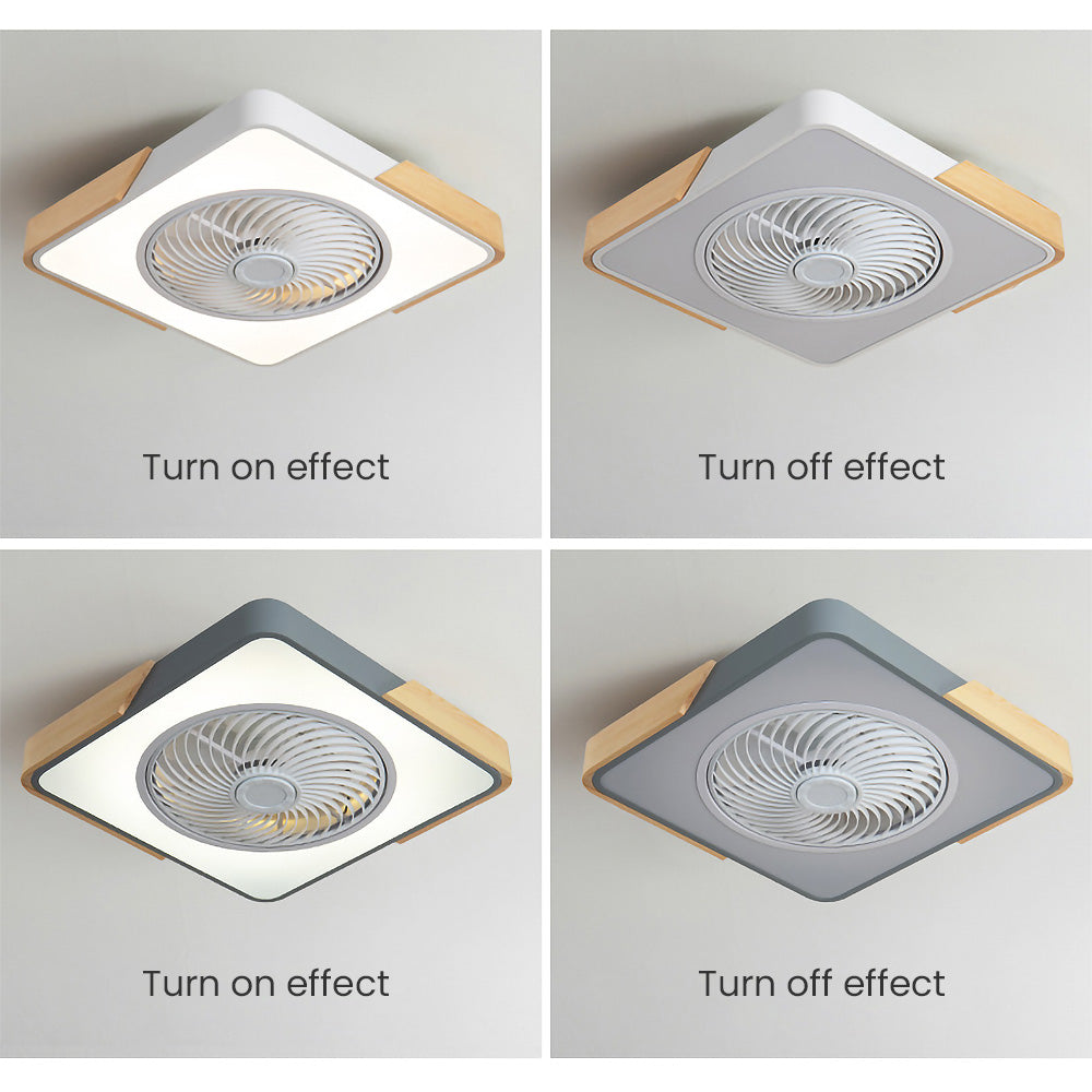 Lodara fa mennyezeti ventilátor beépített LED világítással