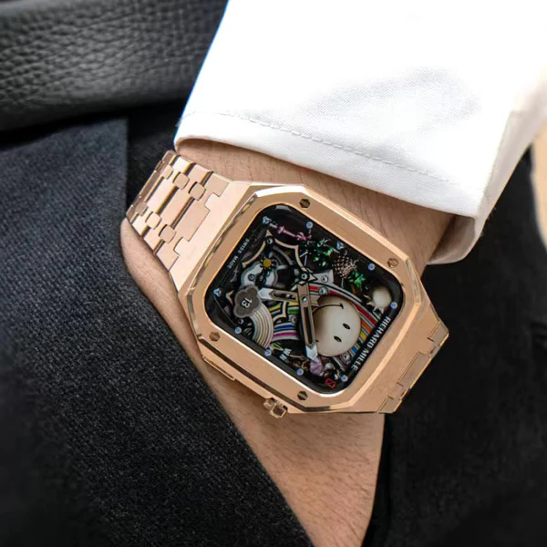 AP Poleret Metal Apple Watch Etuier Sæt
