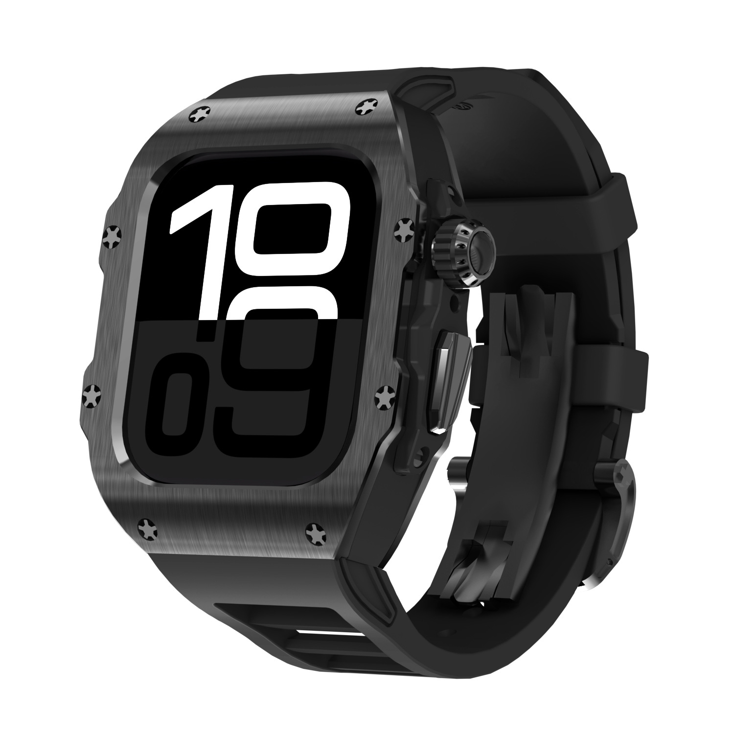 Elektrokémiailag bevont integrált módosítású fluoroelasztomer szíj Apple Watch-hoz