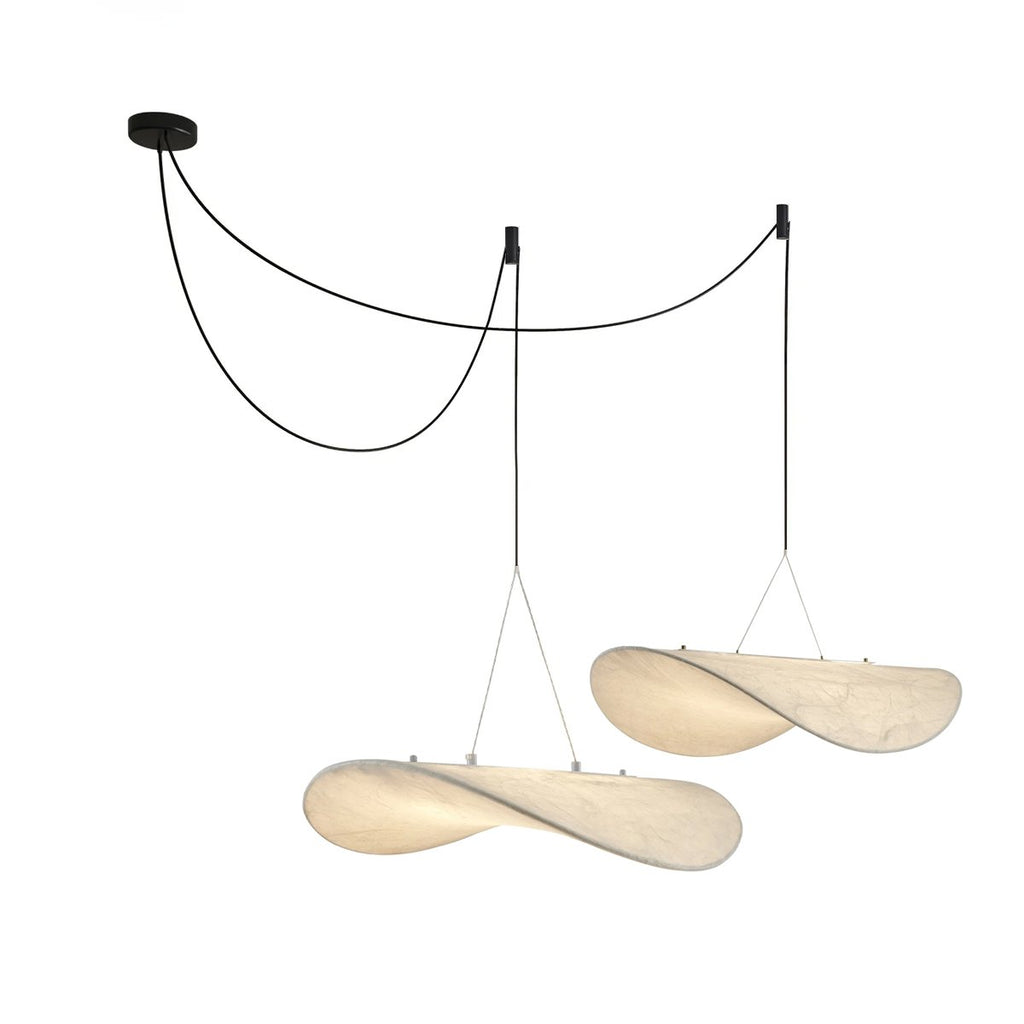 Tense Silk Pendant Light - Vakkerlight