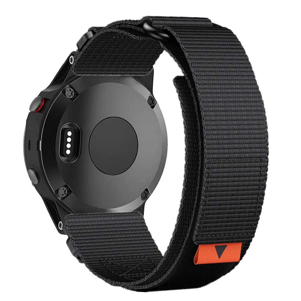 Correa de reloj táctica de nailon adecuada para Garmin Tactix Fenix 8 7 7X 6 6X