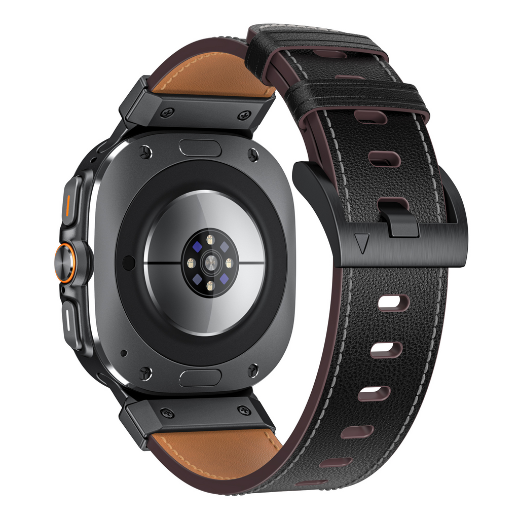 Taktiskt läderarmband för Samsung Watch 7 Ultra