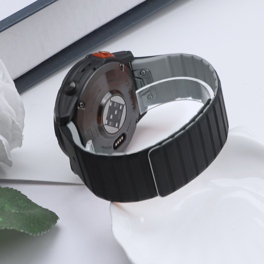 Silikonowy magnetyczny pasek do zegarka Garmin