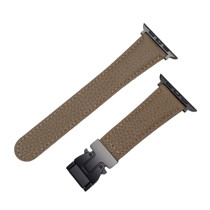 Curea din piele cu cataramă magnetică pentru Apple Watch