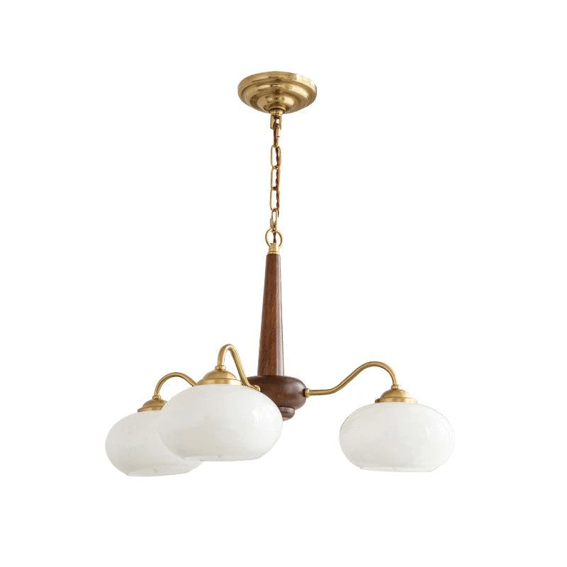 Persimmon Toned Hanging Ceiling Chandelier