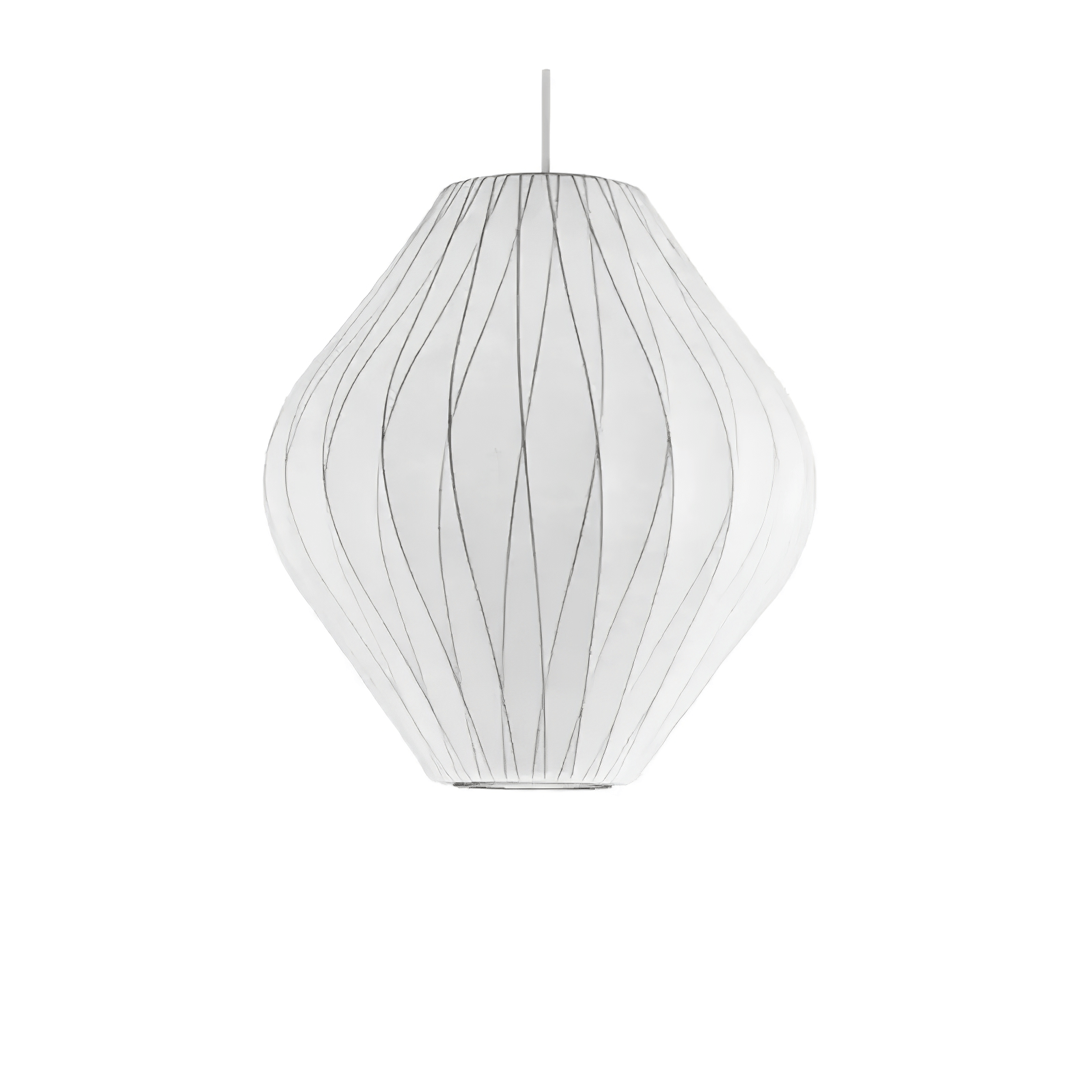 Bubble Mulberry Silk Pendant Lamp - Vakkerlight