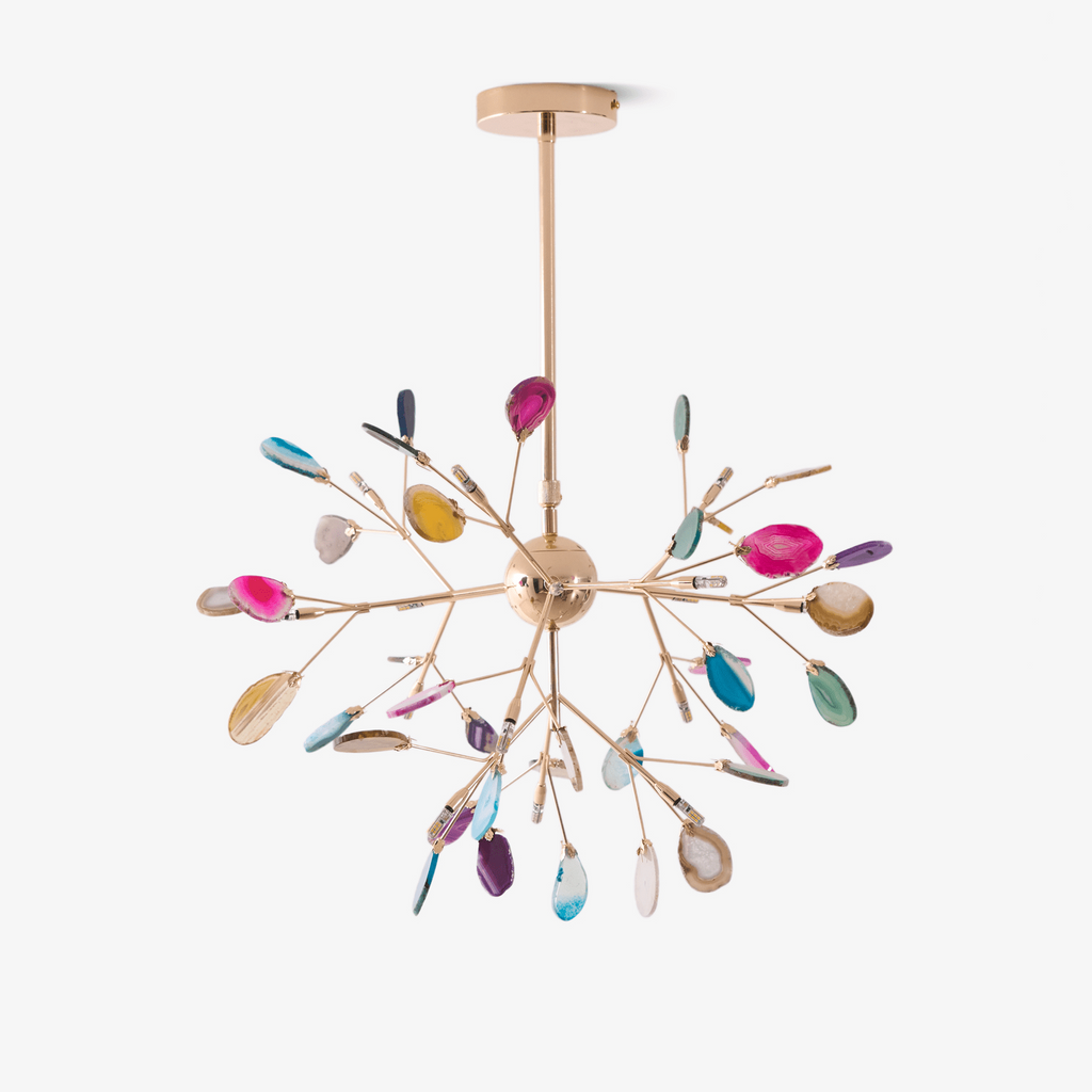 Agate Flake Chandelier - Vakkerlight