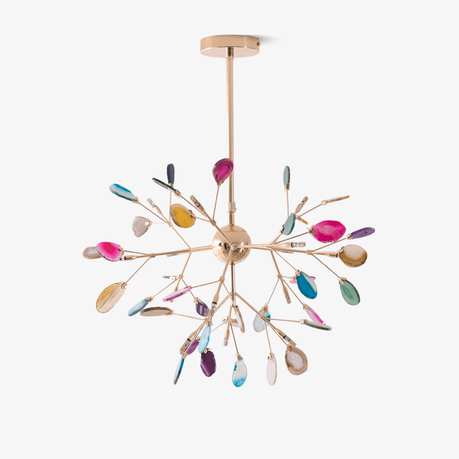 Agate Flake Chandelier - Vakkerlight