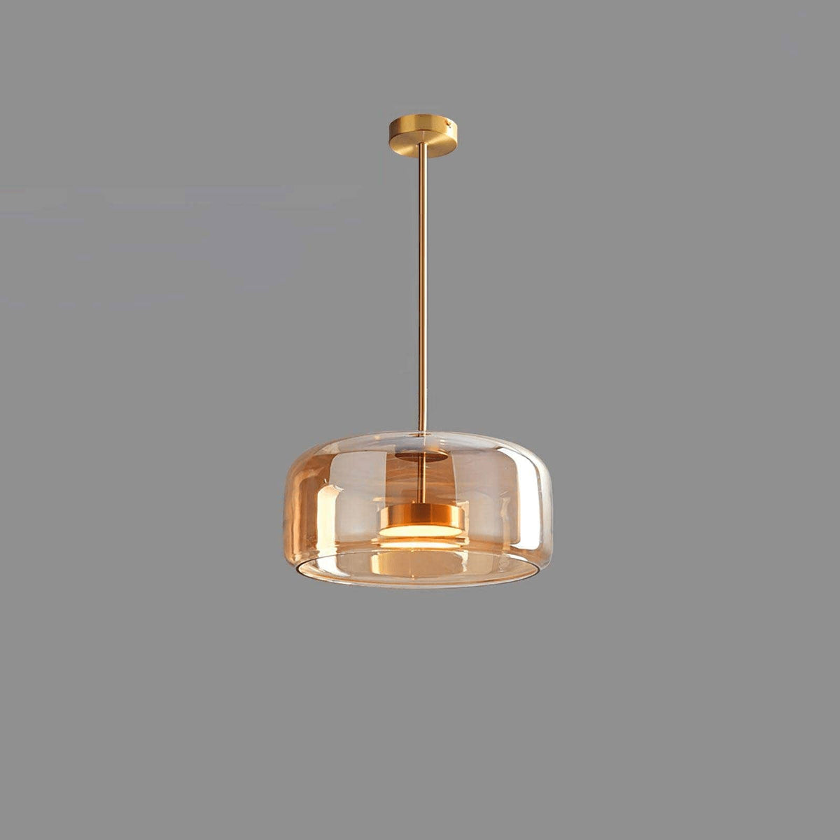 Lampada a sospensione da soffitto Metro Sphere in vetro