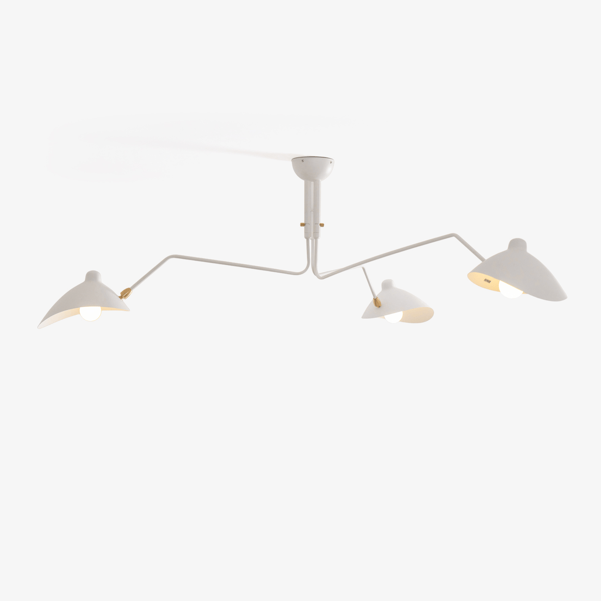 Taklampa med flera armar i spindeldesign - skulpturmodell A