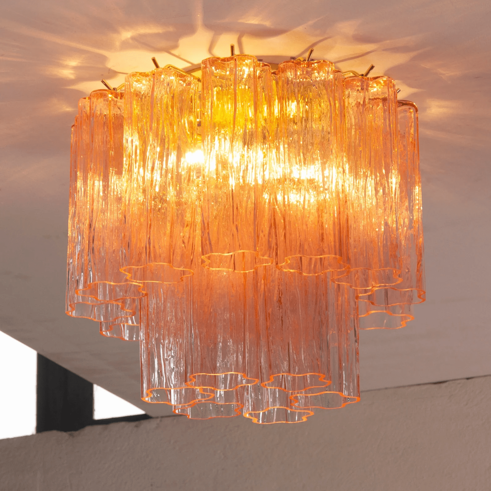 Deckenleuchte Starburst Murano Tubes