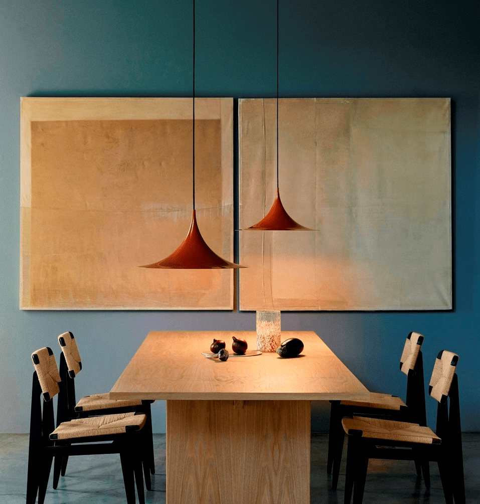 Semi Arched Pendant Light