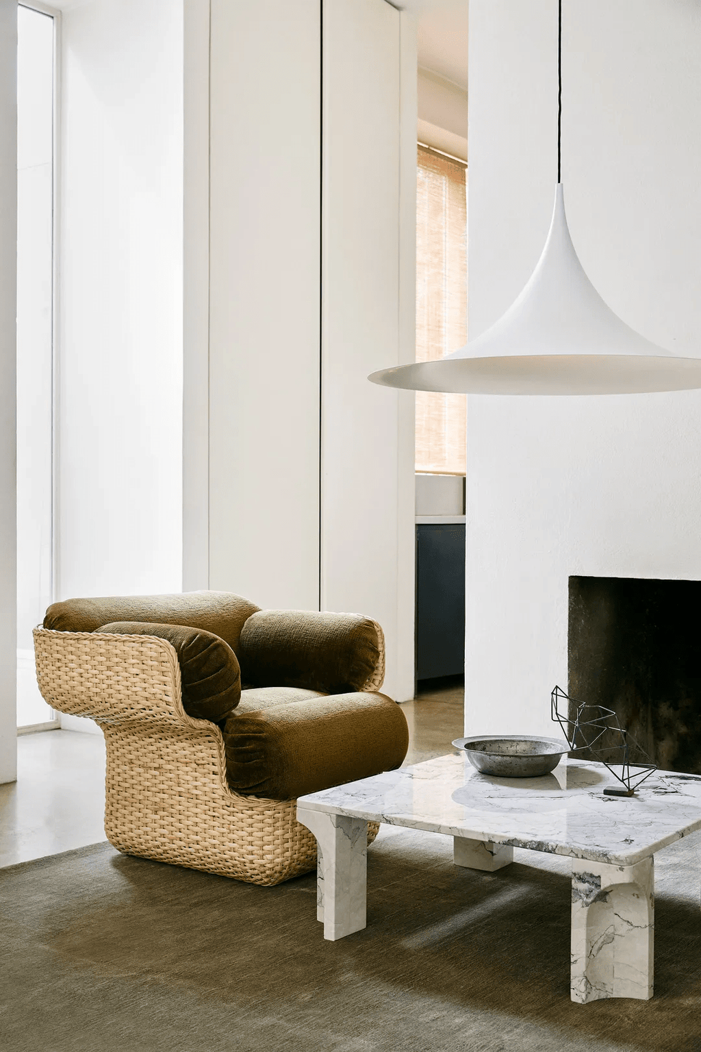 Semi Arched Pendant Light
