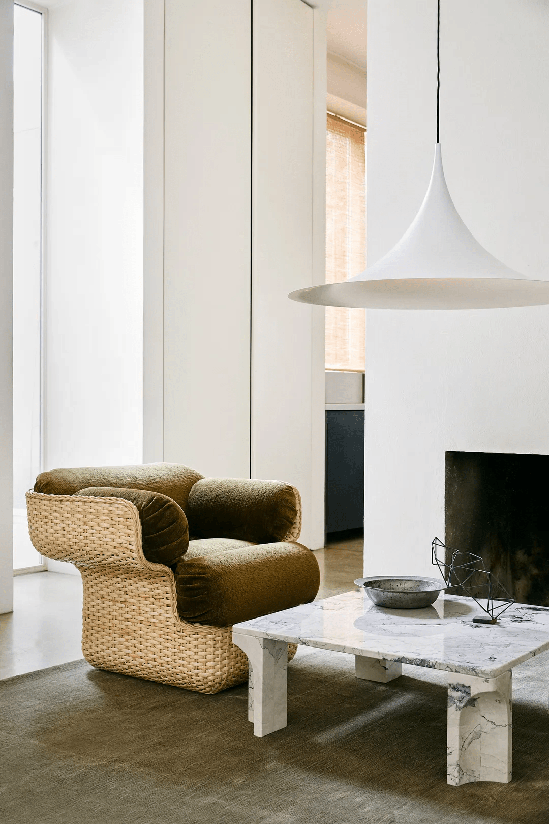 Semi Arched Pendant Light