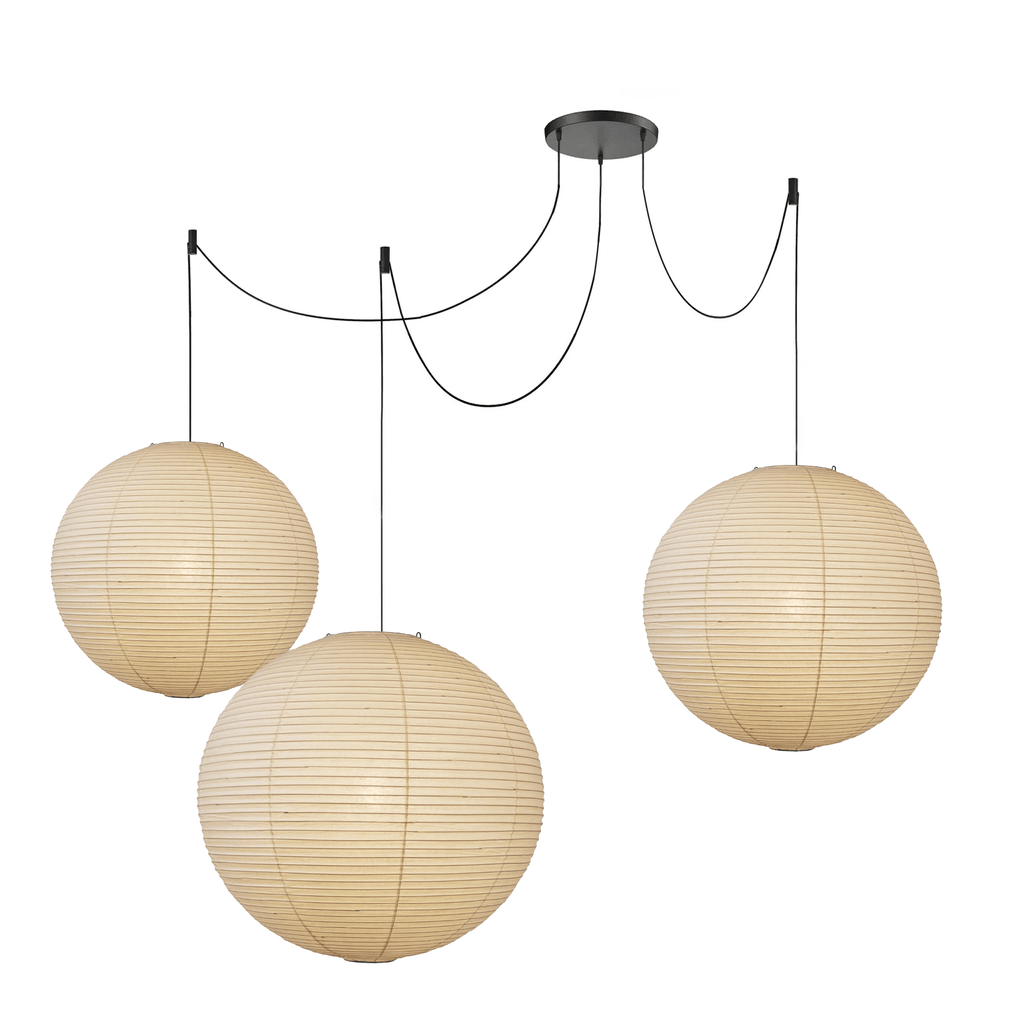 Japanese Handcrafted Washi Paper A Pendant Lamp