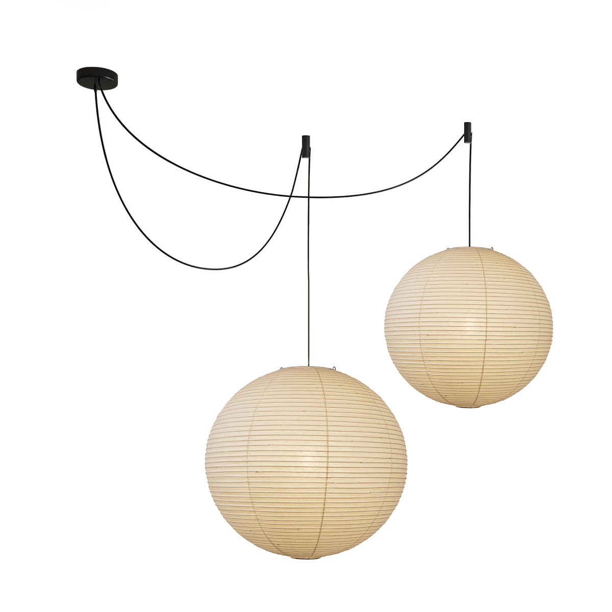 Japanese Handcrafted Washi Paper A Pendant Lamp