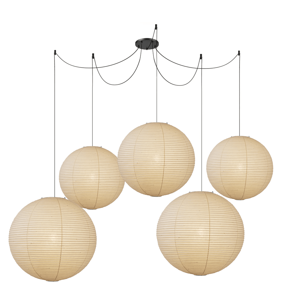 Japanese Handcrafted Washi Paper A Pendant Lamp