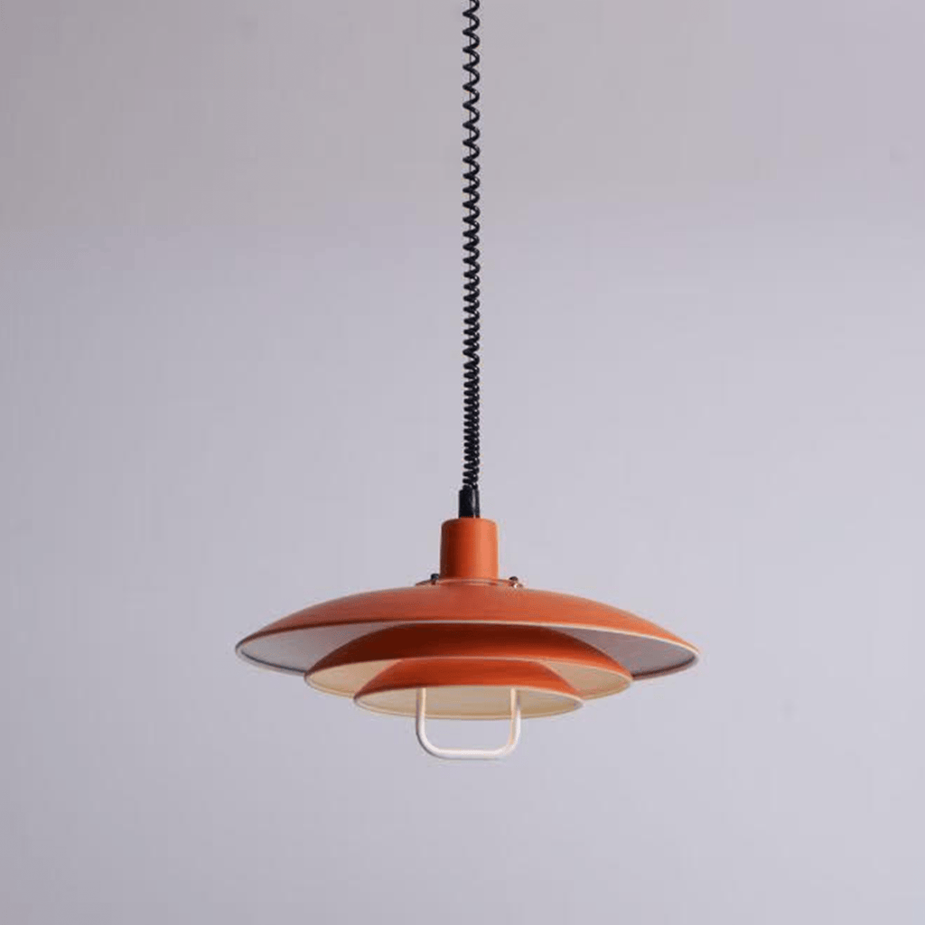 Lampă suspendată Poul — design cu trei abajururi concentrice