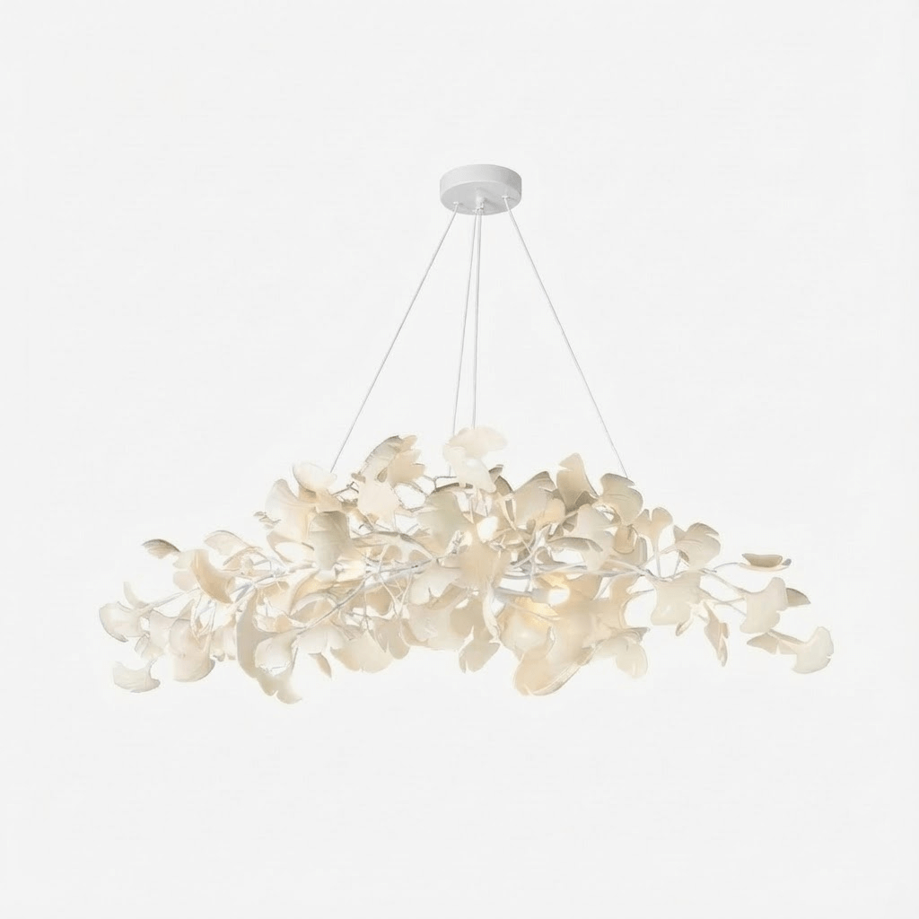 Gingko Plume Chandelier — Linear Suspension