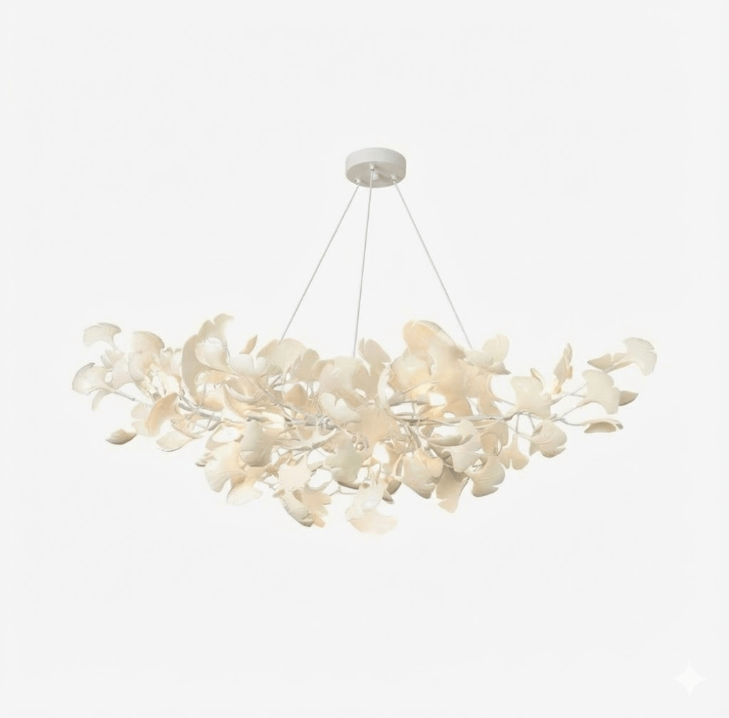 Horizon Bloom Gingko Chandelier – Organic Sculptural Branch Design
