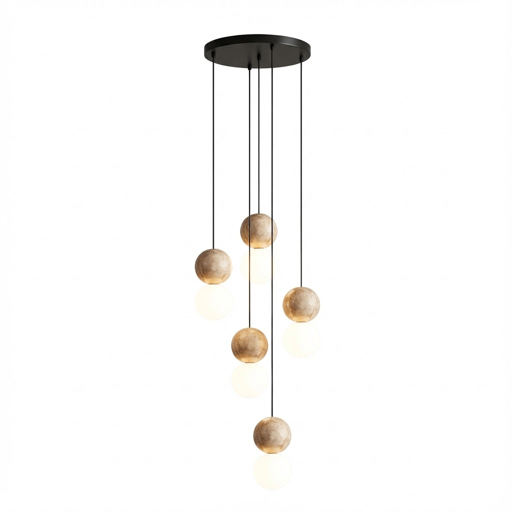 Camille Travertine Pendant Light - Vakkerlight