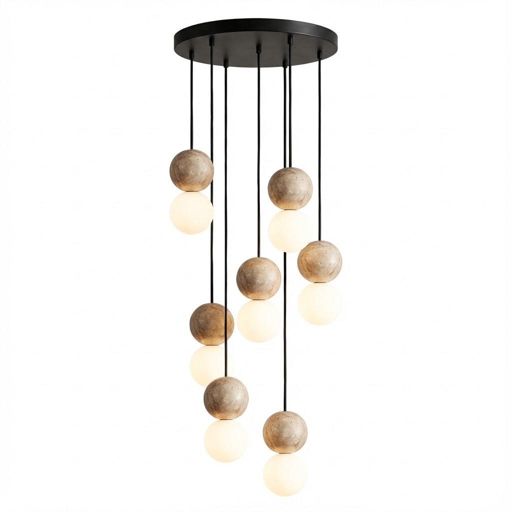 Camille Travertine Pendant Light - Vakkerlight