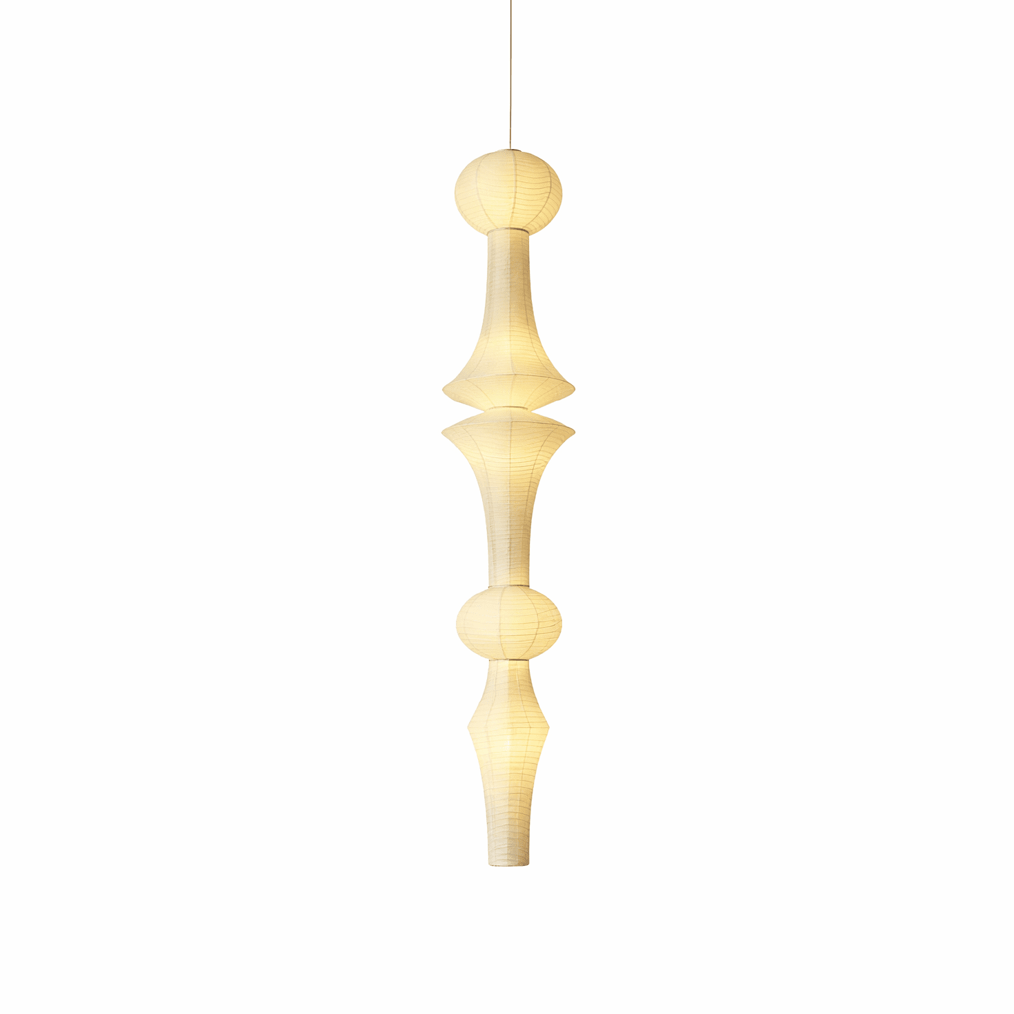 Washi Paper E Pendant Light - Vakkerlight