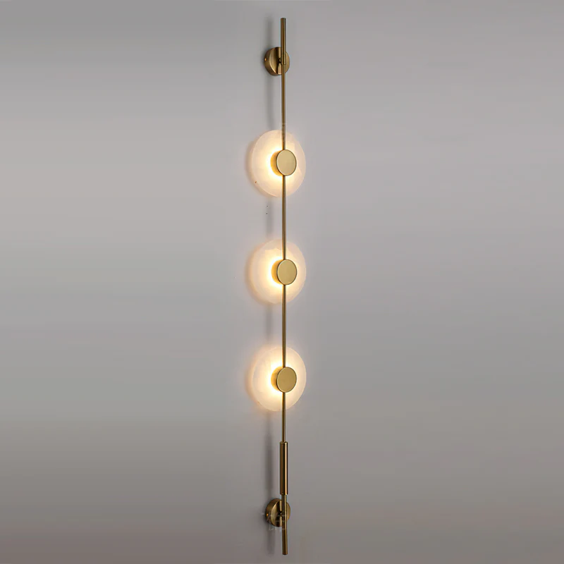 Alabaster Vertical Wall Sconce - Vakkerlight