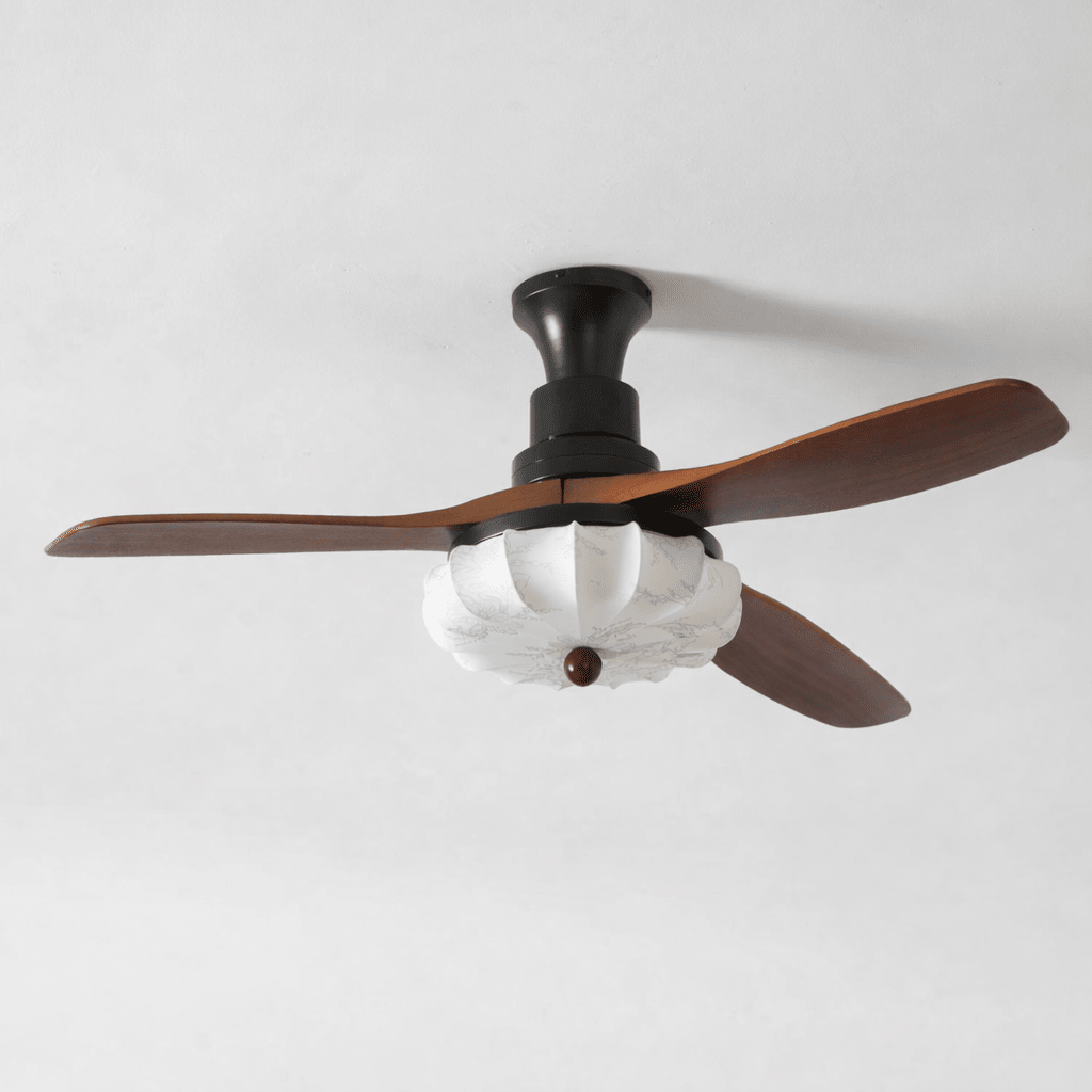 Lotus Bloom Ceiling Fan Light - Vakkerlight