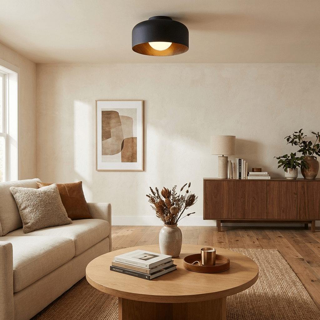 Lumosphere VKL-1004 Deckenleuchte – modern-industriell, matte Oberfläche, stimmungsvolles Licht