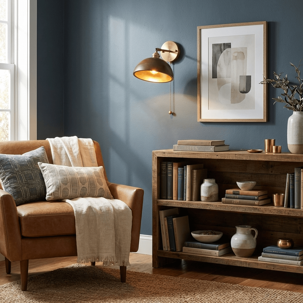 Vintage Wooden Wall Sconce — Artisan Crafted Design