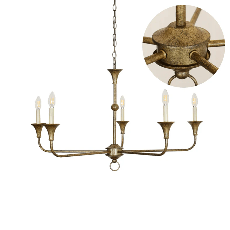 Elara Candle Chandelier - Vakkerlight