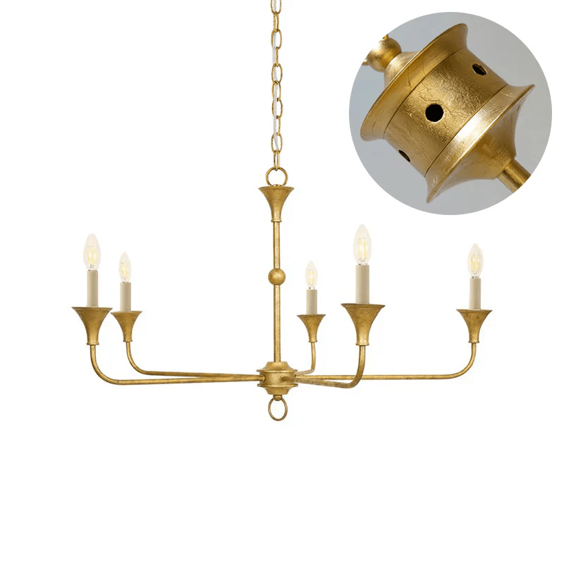 Elara Candle Chandelier - Vakkerlight