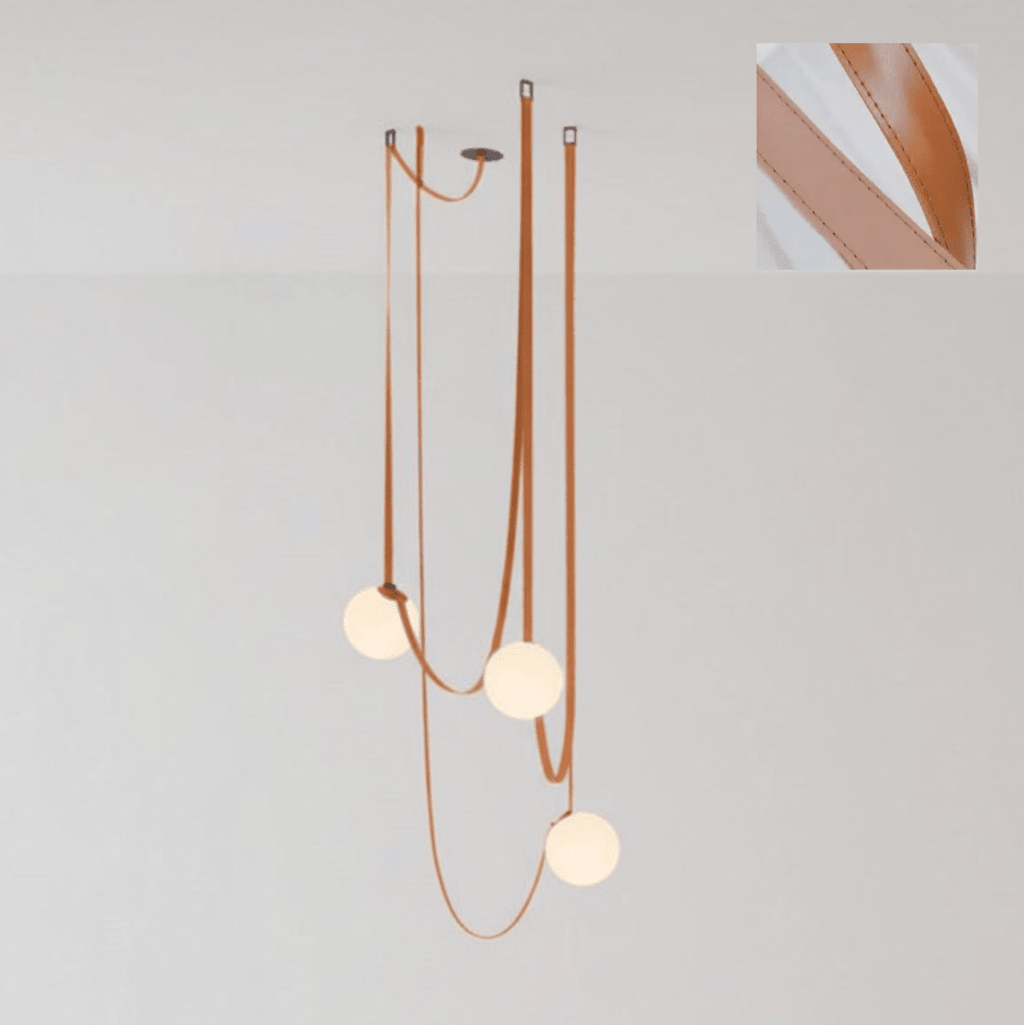 Multiple Belt Art Pendant Light - Vakkerlight