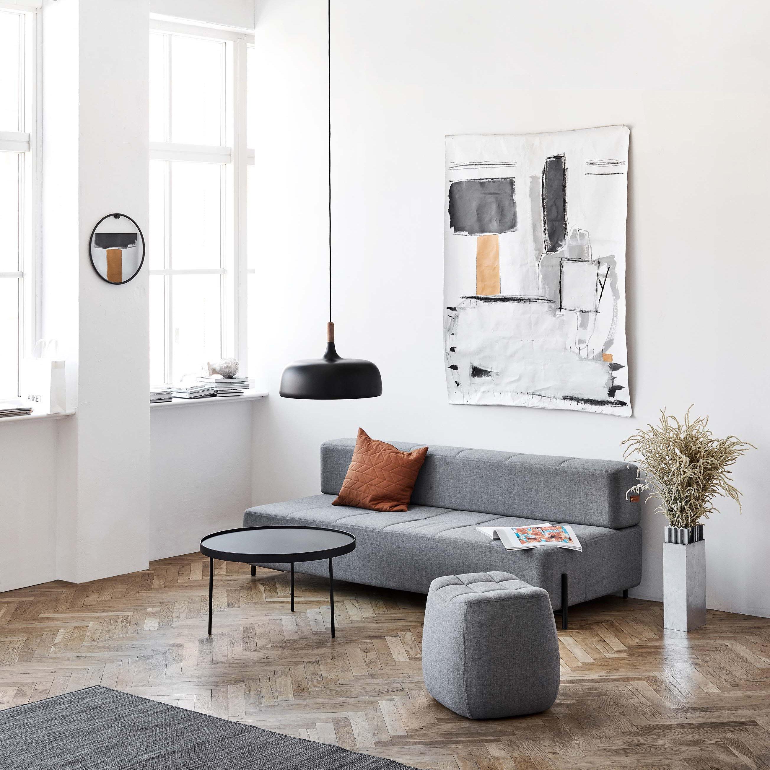 Meşe palamudu sarkıt lamba — minimalist İskandinav tarzı