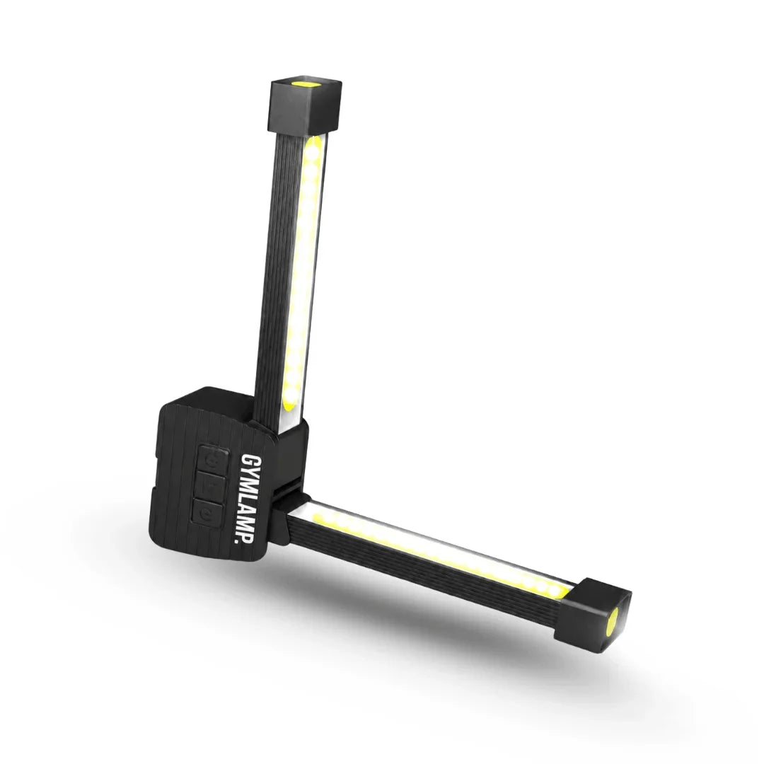 Magnetisk LED-lampa för gymmet – riktad belysning för foton, 3 färger, USB-C