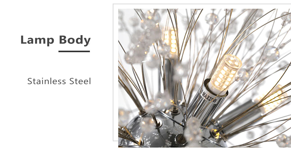 AuroraDawn Karahindiba Sarkıt Tavan Lambası