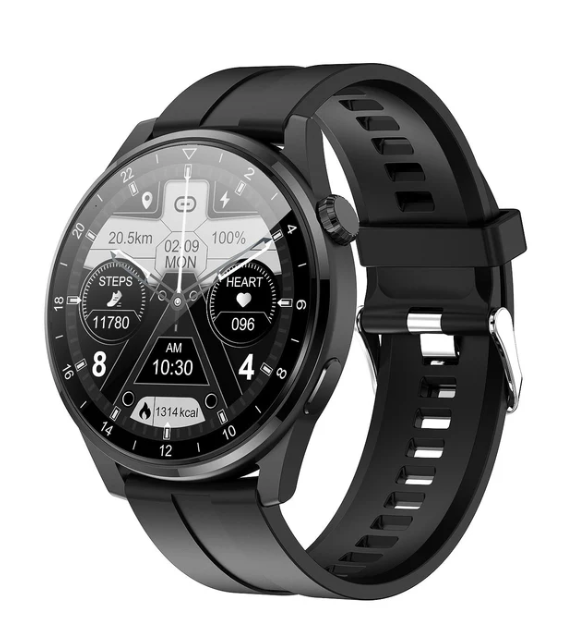 Zenorix 防水男士智能手表，带心电图、光电容积描记法心率和血氧监测