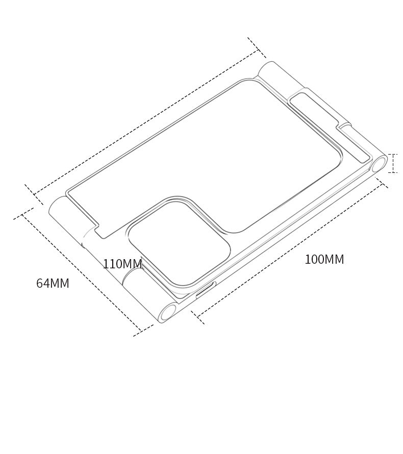 T25-3v1 Bezdrátová nabíjecí stanice pro hodinky Apple a iPhone