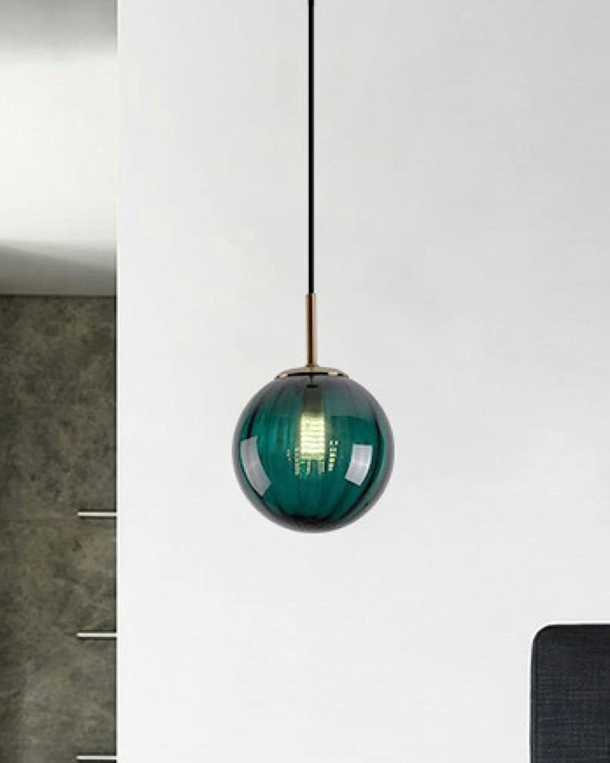 ثريا سقف زجاجية لون كهرماني من لومينارا | أورنتلي