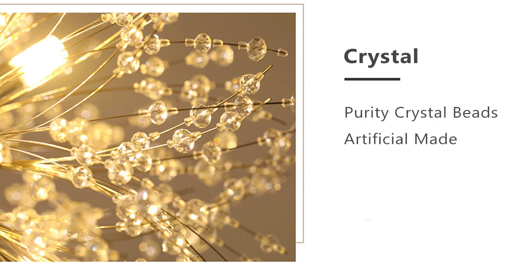 AuroraDawn Karahindiba Sarkıt Tavan Lambası