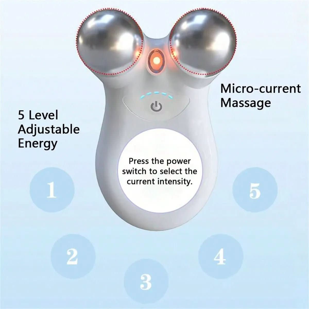 LumaLift Microcurrent Facial Massager For Aging Skin Firmer And Smoother
