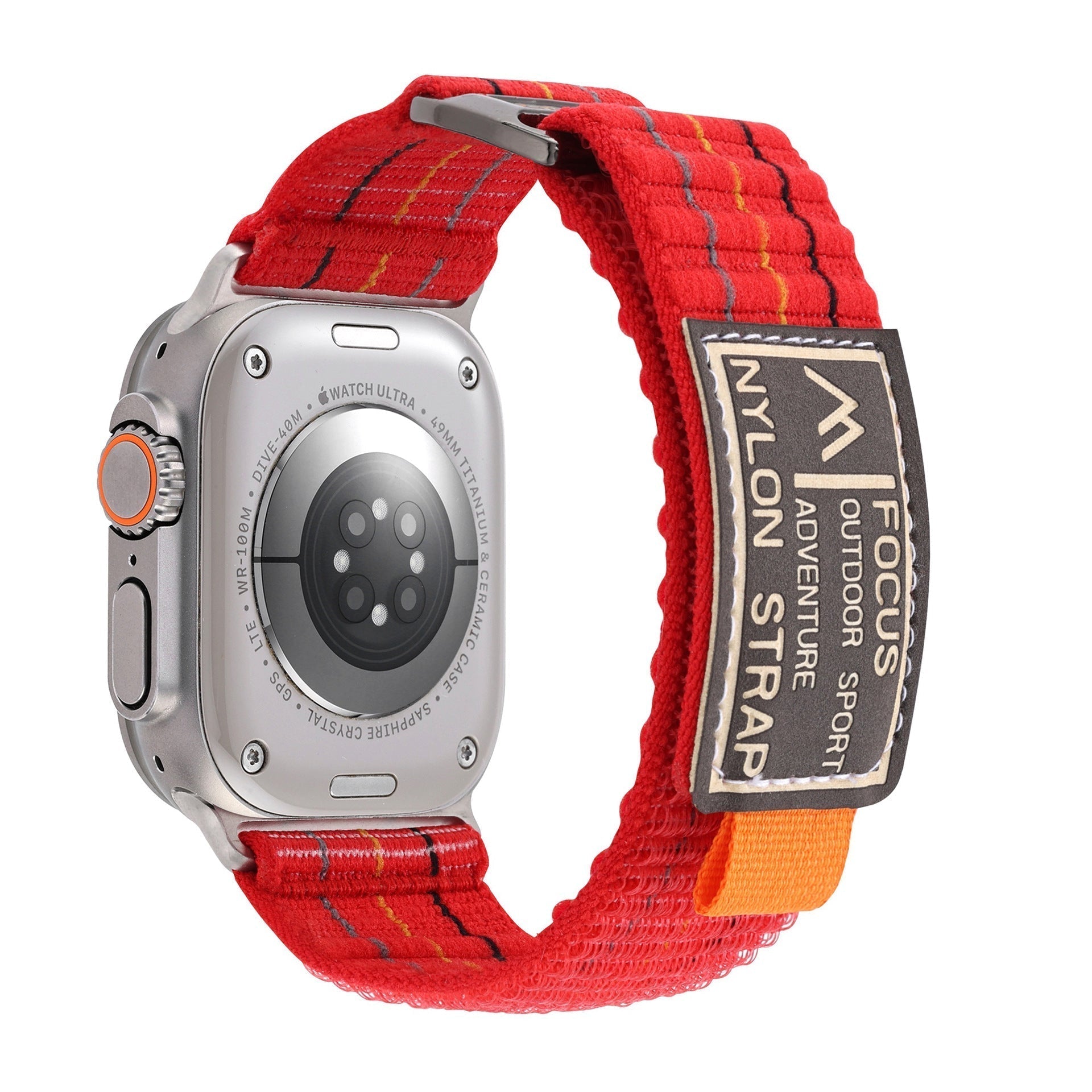 Tali Nilon Gelung Jejak FOCUS Untuk Apple Watch